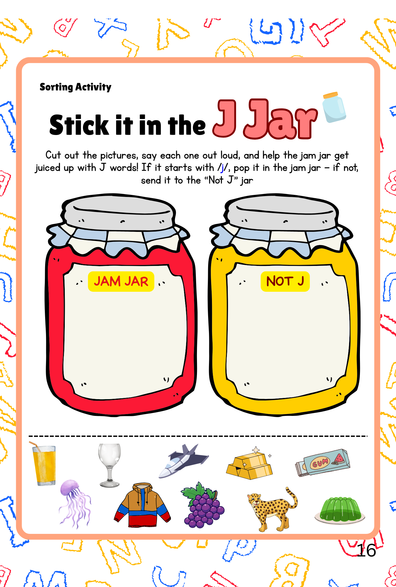 Letters Volume 2 - Standard Theme Pack | 3-5 years old (Downloadable)