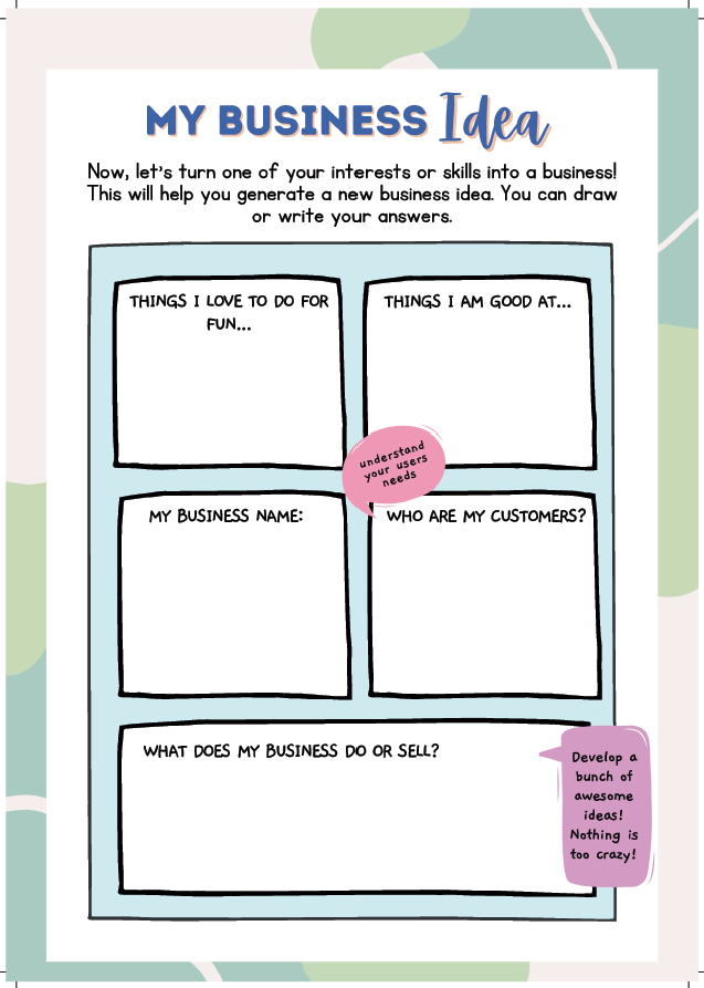 Entrepreneurship 101 | Ages 5-12