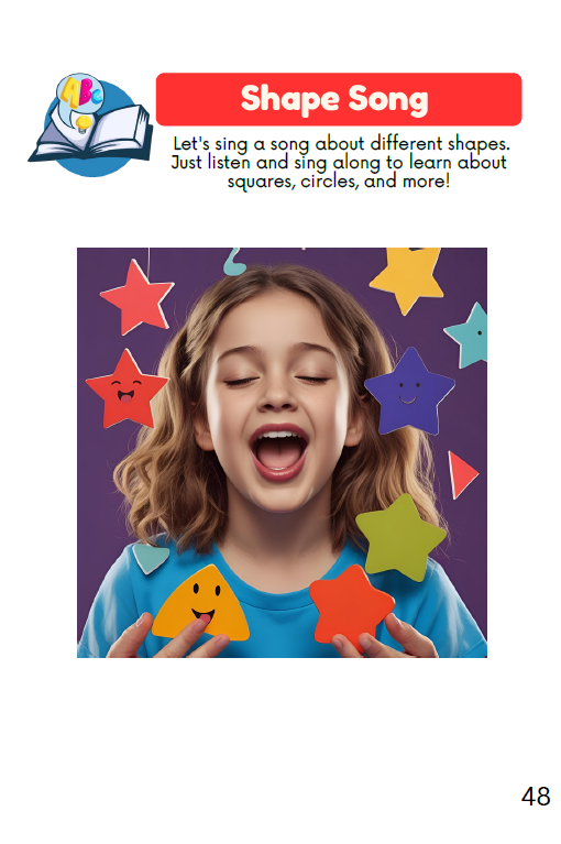 Preschool: Colors and Shapes (Volume 2) – October Edition | Ages 3-4 years old (Downloadable)