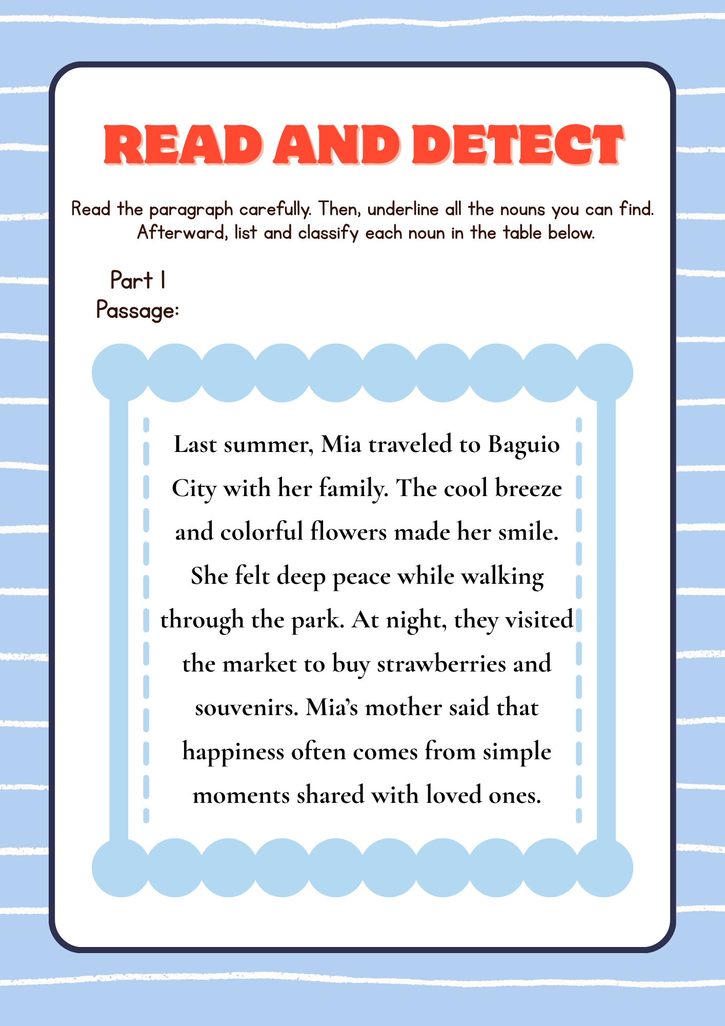 All About Nouns: 7thβ8th Grade | Ages 13β14