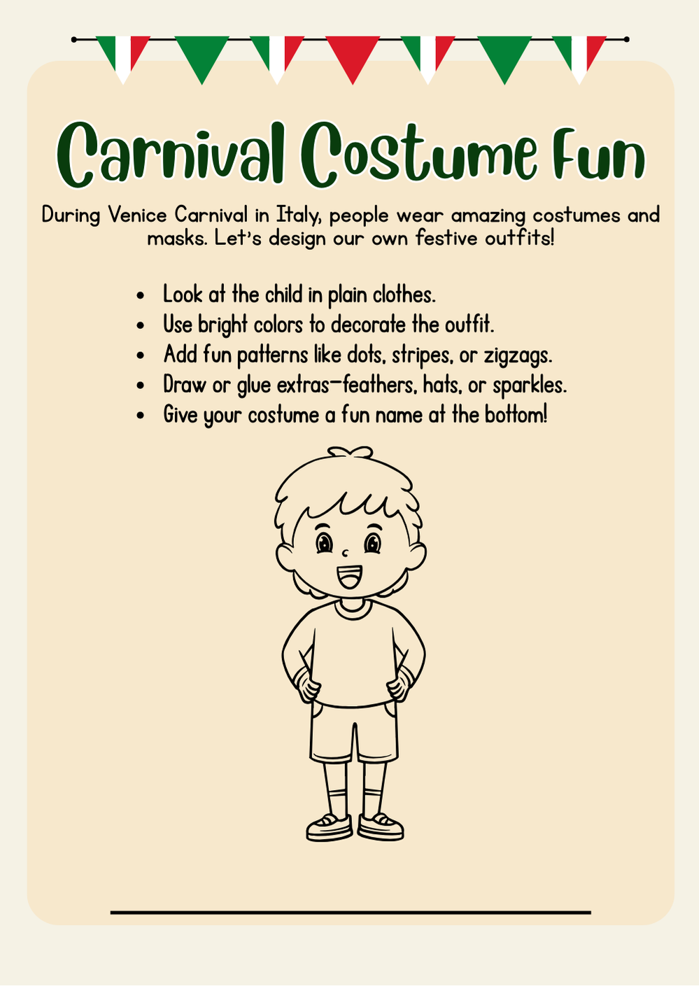 Italy - Culture & Kindness Passport | Ages 6+