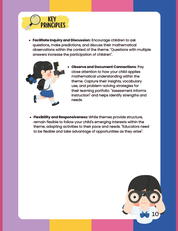 Everyday Play N Learn Homeschool Series: Thematic Unit Curriculum for Preschool Math | Kindergarten (Downloadable)