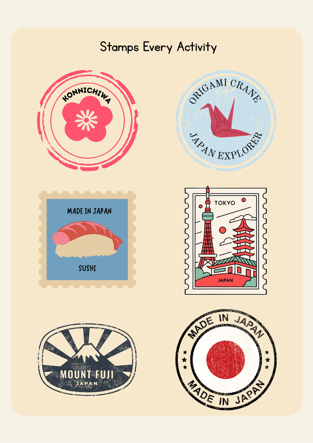 Japan - Culture & Kindness Passport | Ages 5+