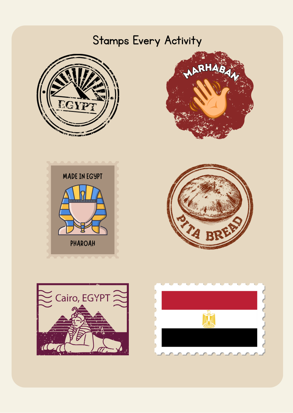 Egypt – Culture & Kindness Passport | Ages 6+