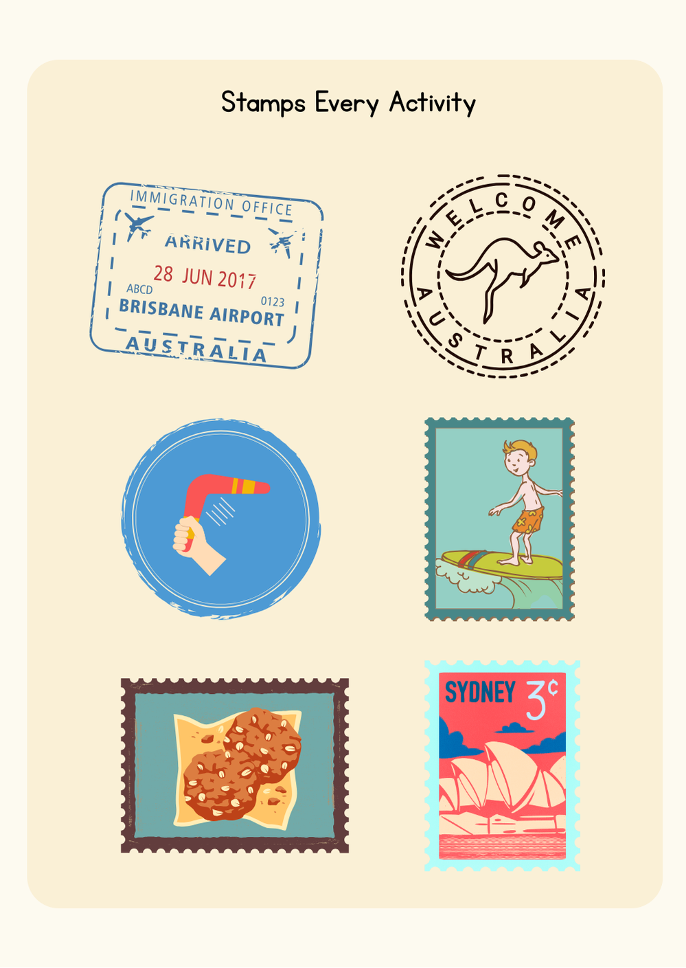 Australia - Culture & Kindness Passport | Ages 6+