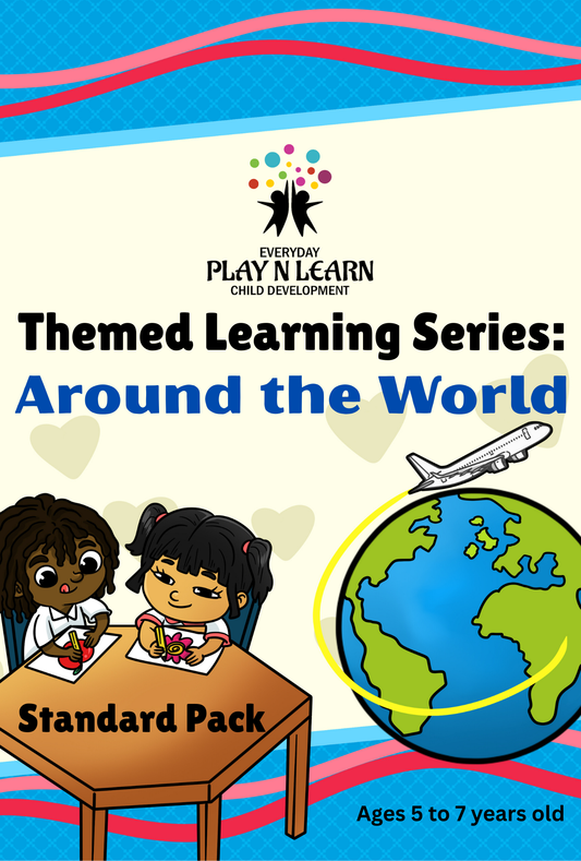 Around the World - Standard Theme Pack | 5-7 years old (Downloadable)