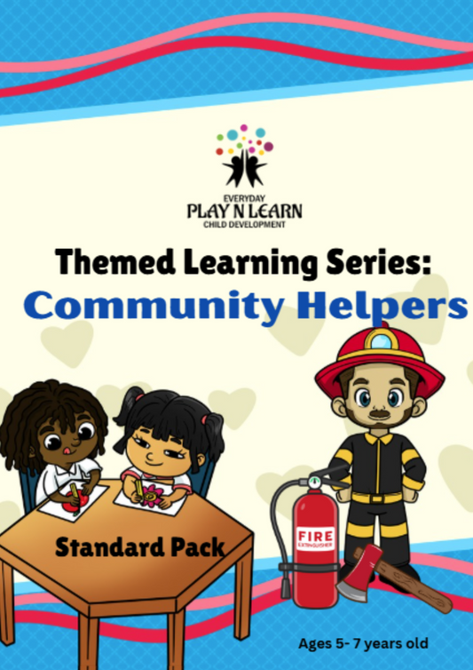 Community Helpers - Standard Theme Pack | 5-7 years old (Downloadable)
