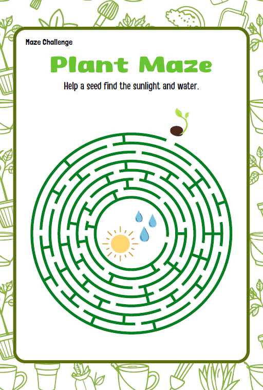 Plants - Standard Theme Pack | 5-7 years old (Downloadable)