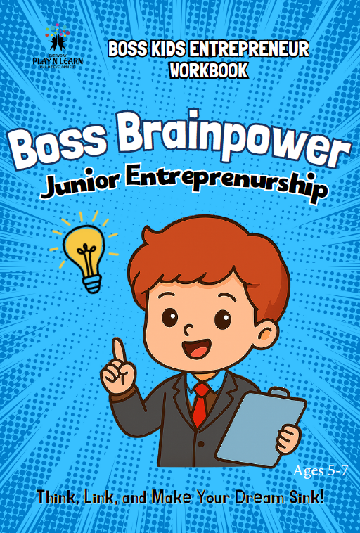 Boss Kids Entrepreneur Workbook: Boss Brainpower | Ages 6+