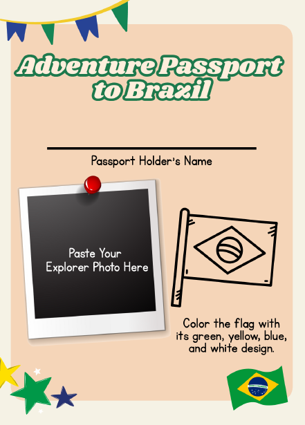 Brazil β Culture & Kindness Passport | Ages 3β7