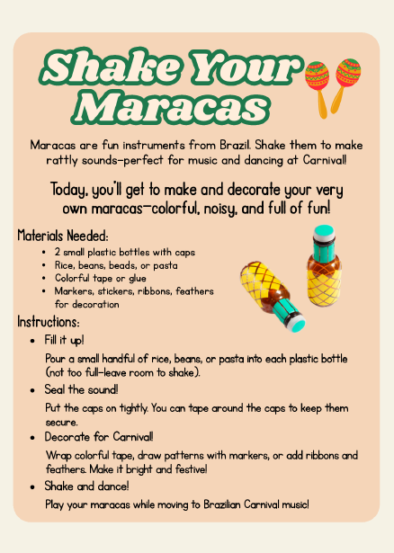 Brazil β Culture & Kindness Passport | Ages 3β7