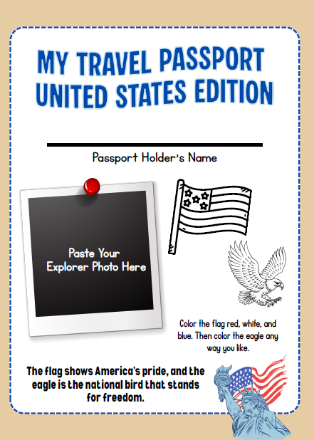 United States β Culture & Kindness Passport | Ages 5+