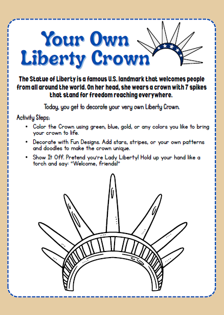 United States β Culture & Kindness Passport | Ages 5+