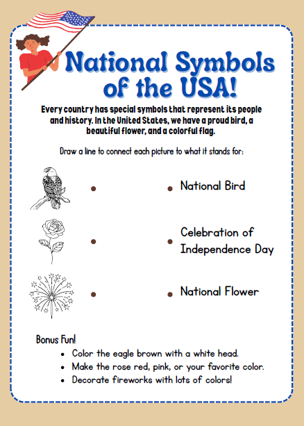 United States β Culture & Kindness Passport | Ages 5+