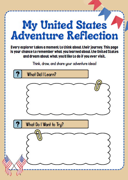 United States β Culture & Kindness Passport | Ages 5+