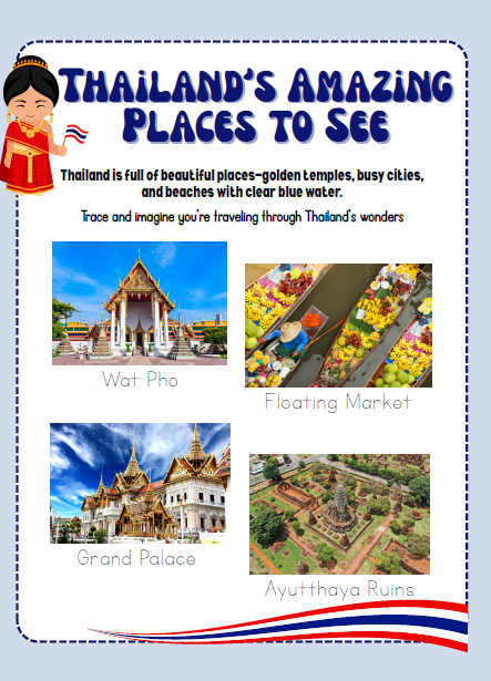 Thailand โ Culture & Kindness Passport | Ages 5+