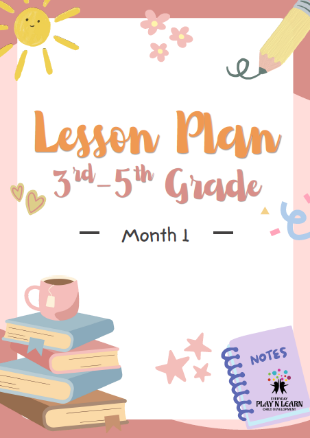 MD Lesson Plan: 3rd–5th Grade – September