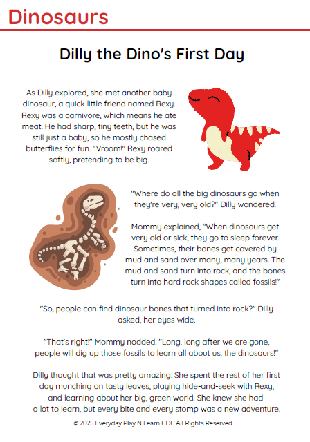 Letter D β Standard Themed Pack | Ages 3β6