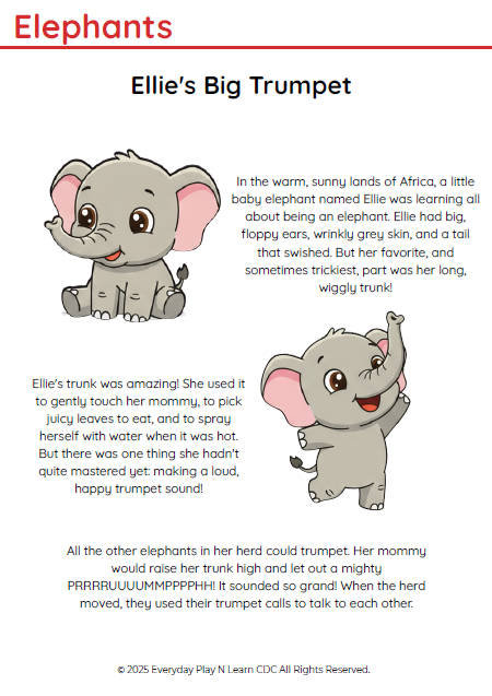 Letter E β Standard Themed Pack | Ages 3β6