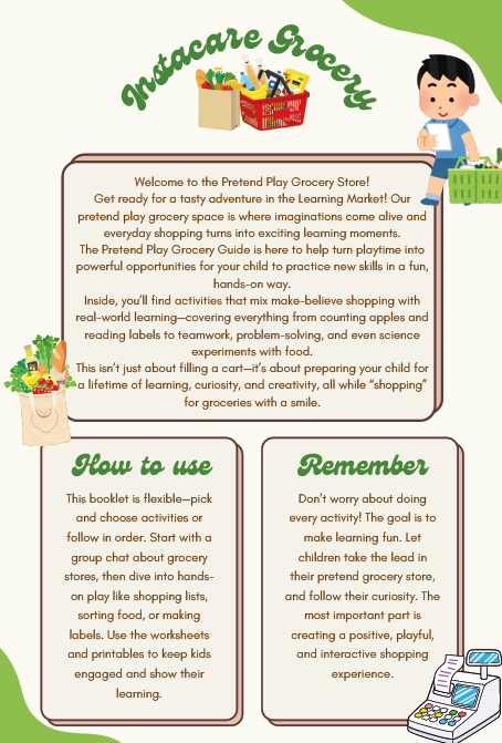 Pretend Play: Grocery Store | Ages 5+