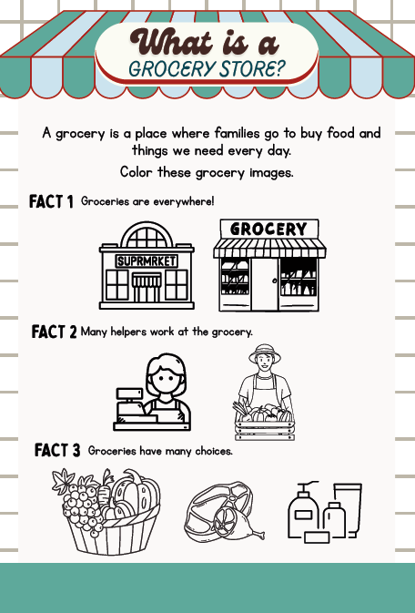 Pretend Play: Grocery Store | Ages 5+