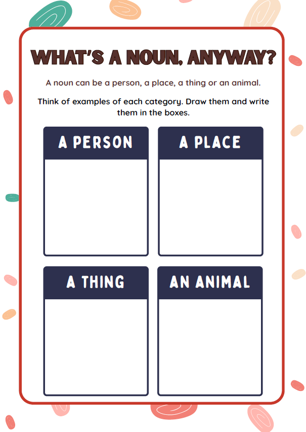 All About Nouns: 5thβ6th Grade | Ages 11-12