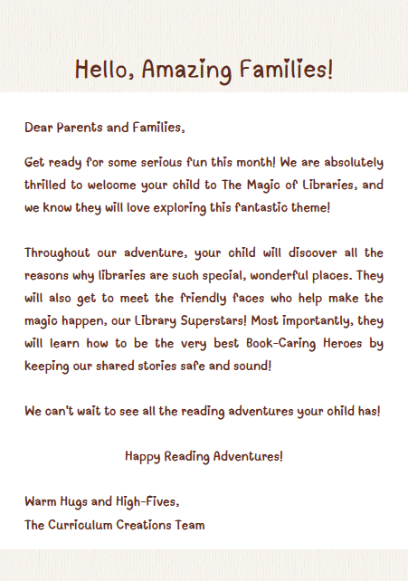 The Magic of Libraries – Week 1 | Ages 3–5