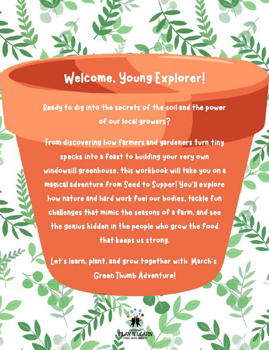 From Seed to Supper - March | Grades 3-5