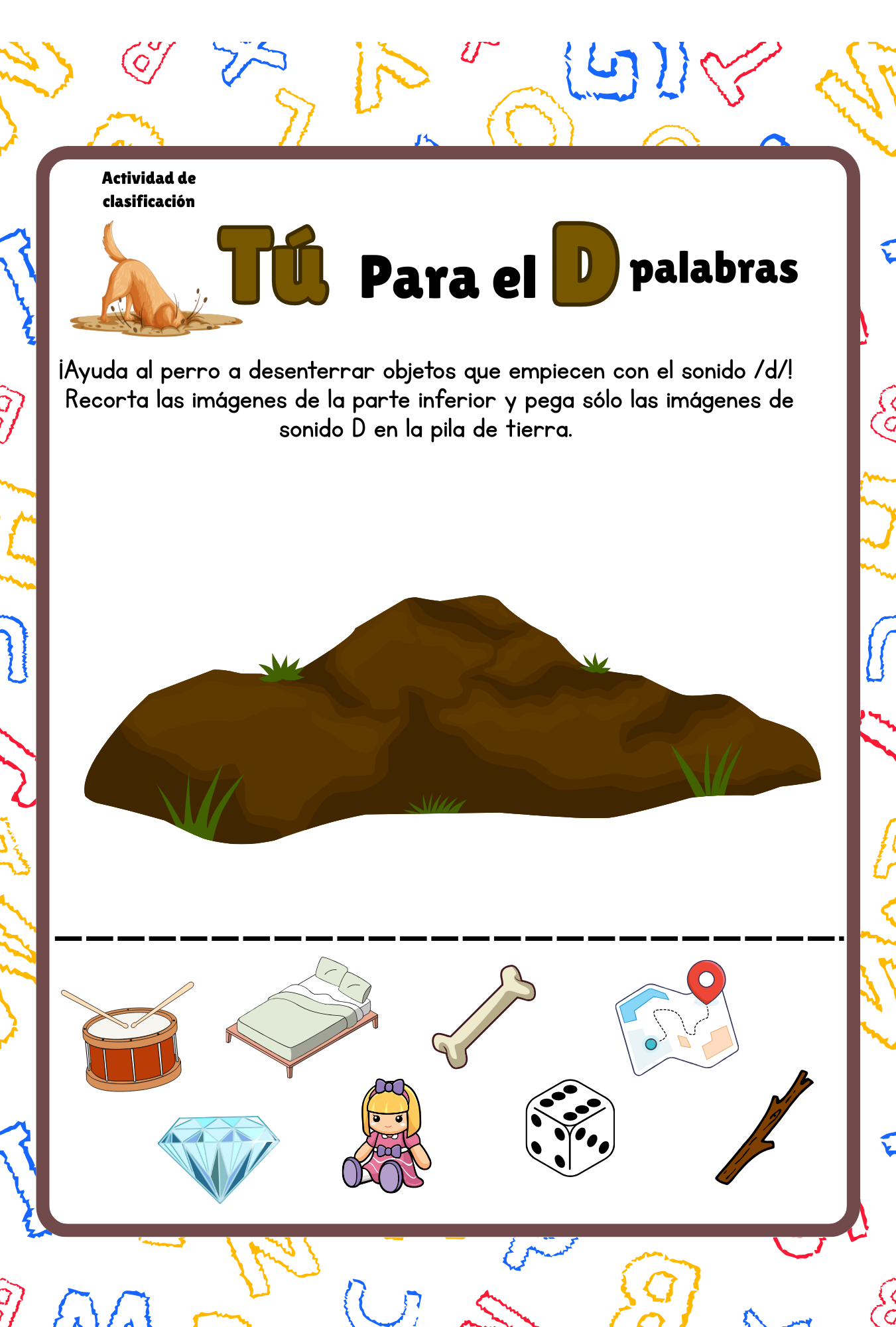 Spanish Version of Serie de aprendizaje temático: Alfabeto