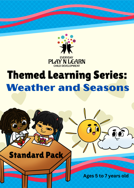Weather & Seasons - Standard Theme Pack | 5-7 years old (Downloadable)