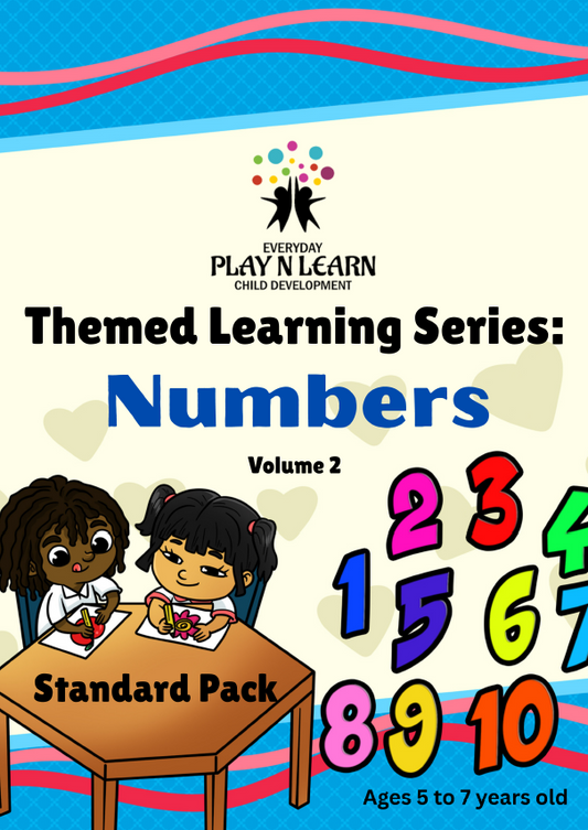 Numbers Volume 2 - Standard Theme Pack | Ages 5–7 (Downloadable)