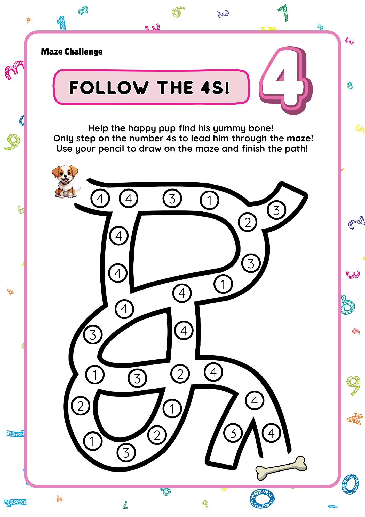Numbers Volume 1 - Standard Theme Pack | Ages 3–5 years old (Downloadable)