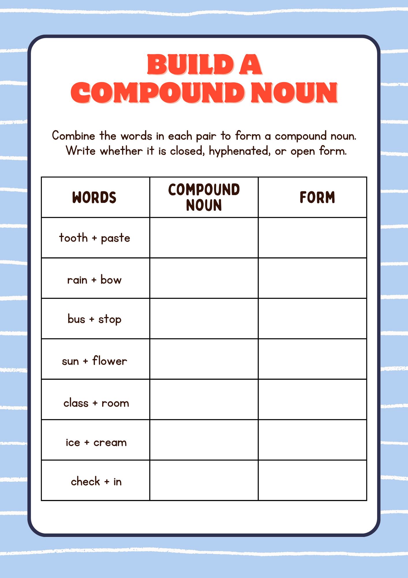 All About Nouns: 7th–8th Grade | Ages 13–14