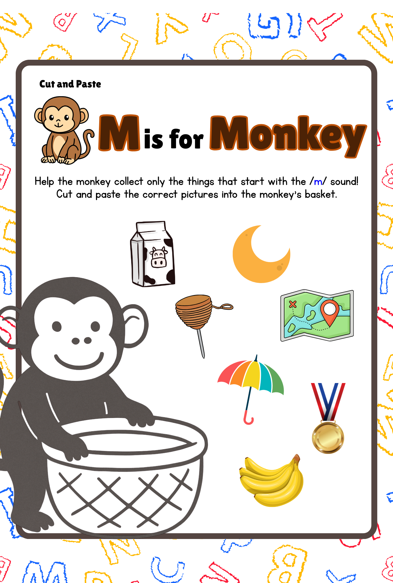 Letters Volume 1 - Standard Theme Pack | 3-5 years old (Downloadable)