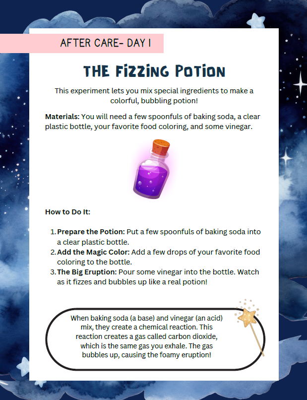 Magic in Science Before and After Care Activity Workbook | Ages 9-11