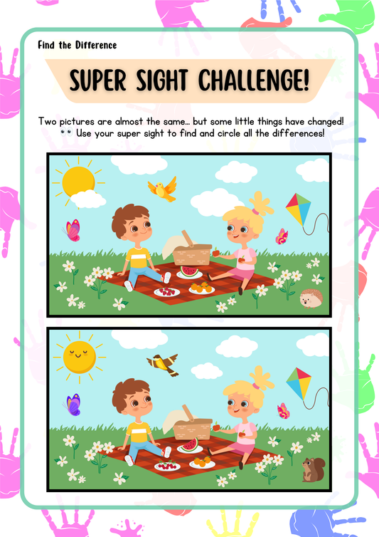 My Body & Five Senses - Standard Theme Pack | Ages 5–7 (Downloadable)