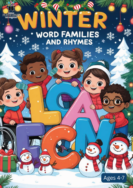 Winter Word Families & Rhymes Adventure | Ages 4–7 (Themed Learning Series)