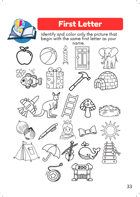 Preschool: All About Me (Volume 1) - September Edition | Ages 3-4 years old (Downloadable)