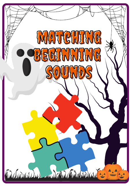 Alphabet Spooky Sounds | Ages 3-5 years old (Downloadable Workbook)
