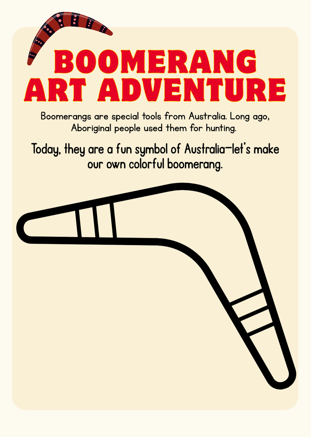 Australia - Culture & Kindness Passport | Ages 6+