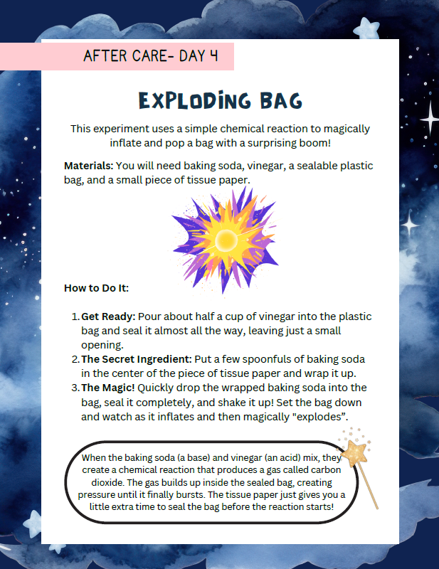 Magic in Science Before and After Care Activity Workbook | Ages 9-11