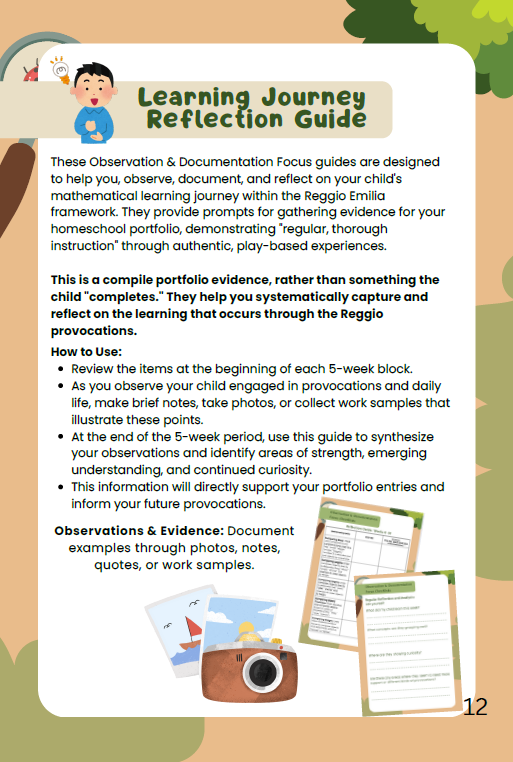 Everyday Play N Learn Homeschool Series: Reggio Emilia Curriculum Preschool Math (ages 3–4)