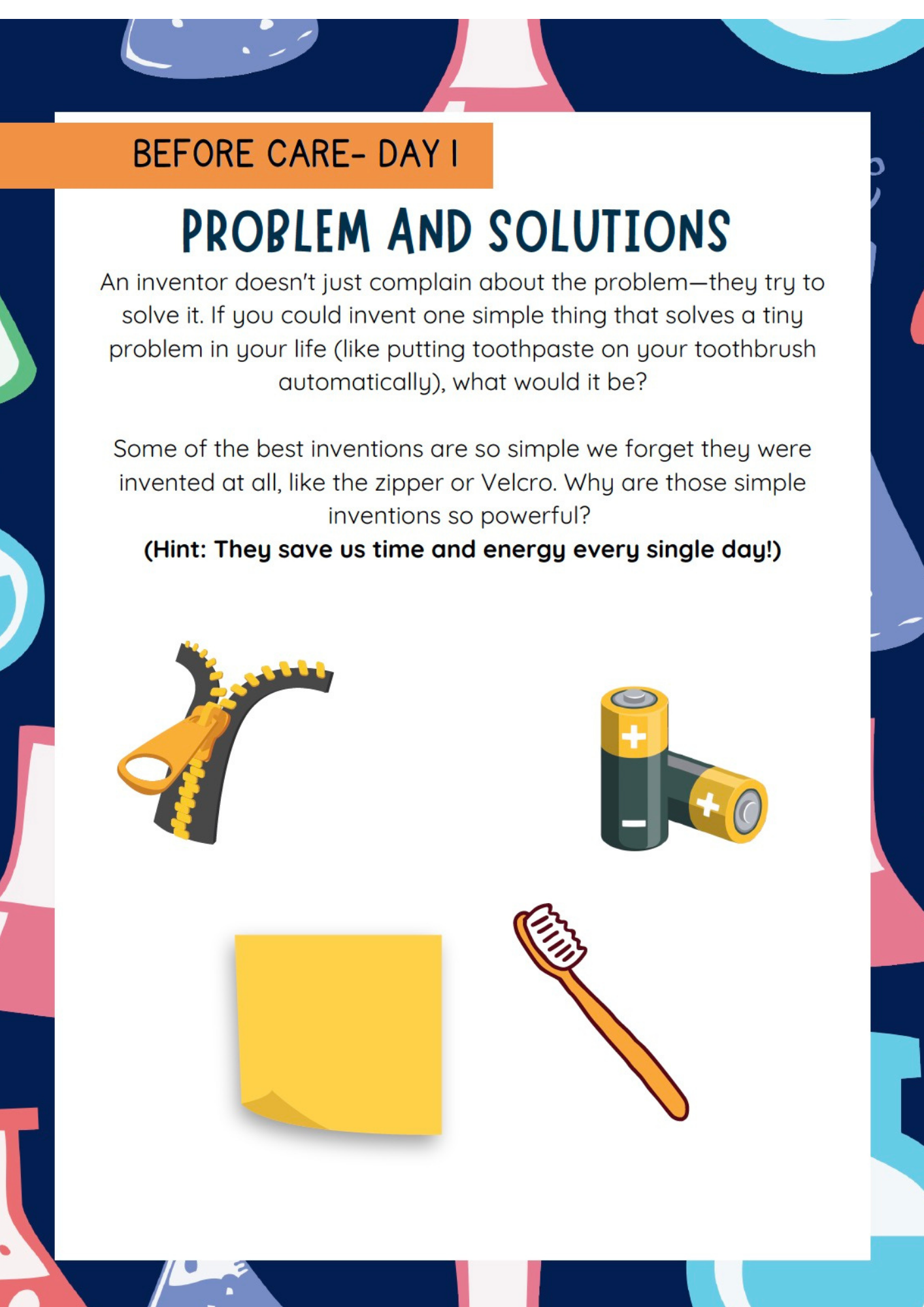 Imagination & Invention – January | Grades 3–5