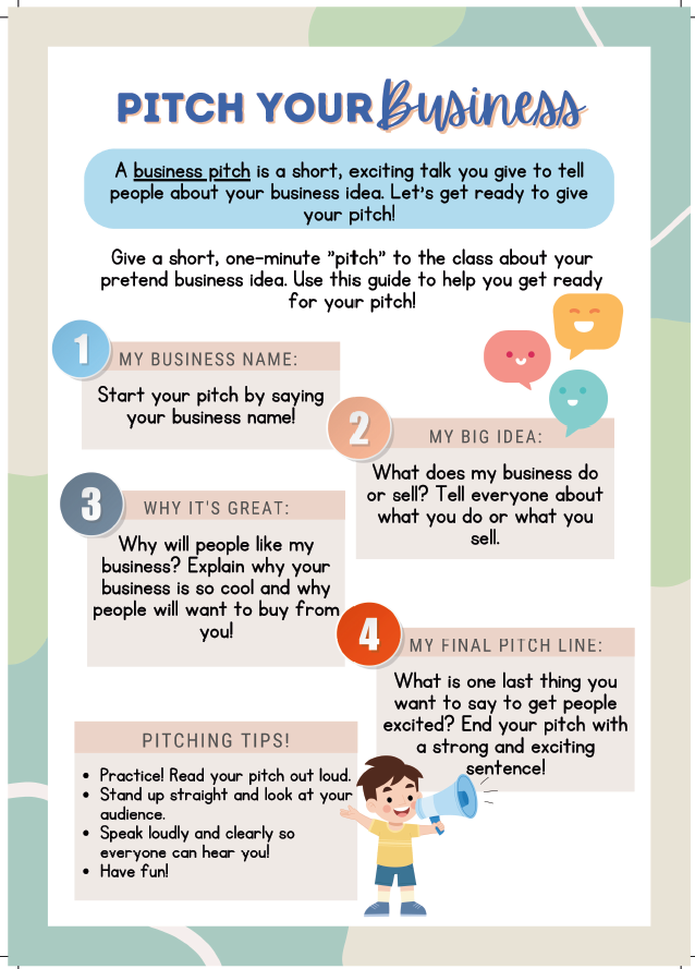 Entrepreneurship 101 | Ages 5-12