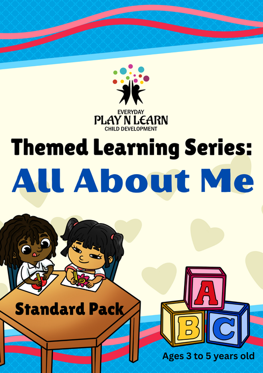 All About Me - Standard Theme Pack | 3-5 years old (Downloadable)