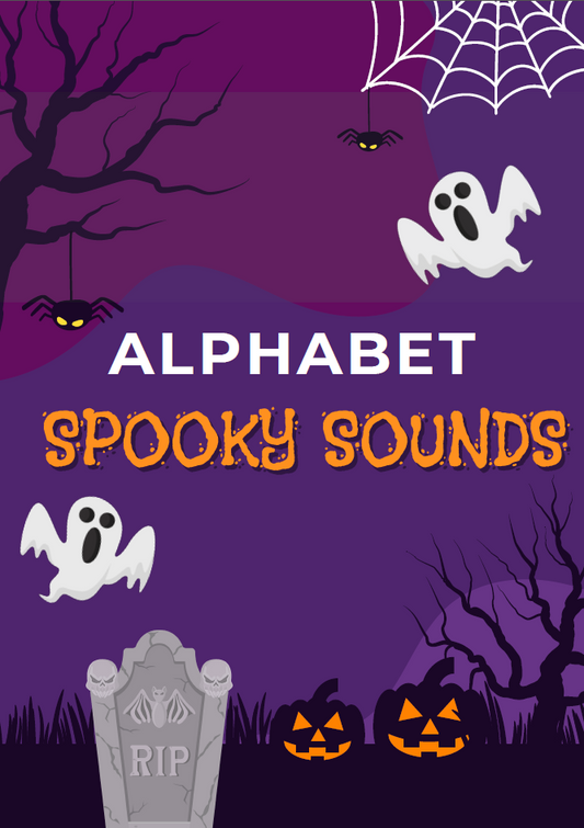 Alphabet Spooky Sounds | Ages 3-5 years old (Downloadable Workbook)