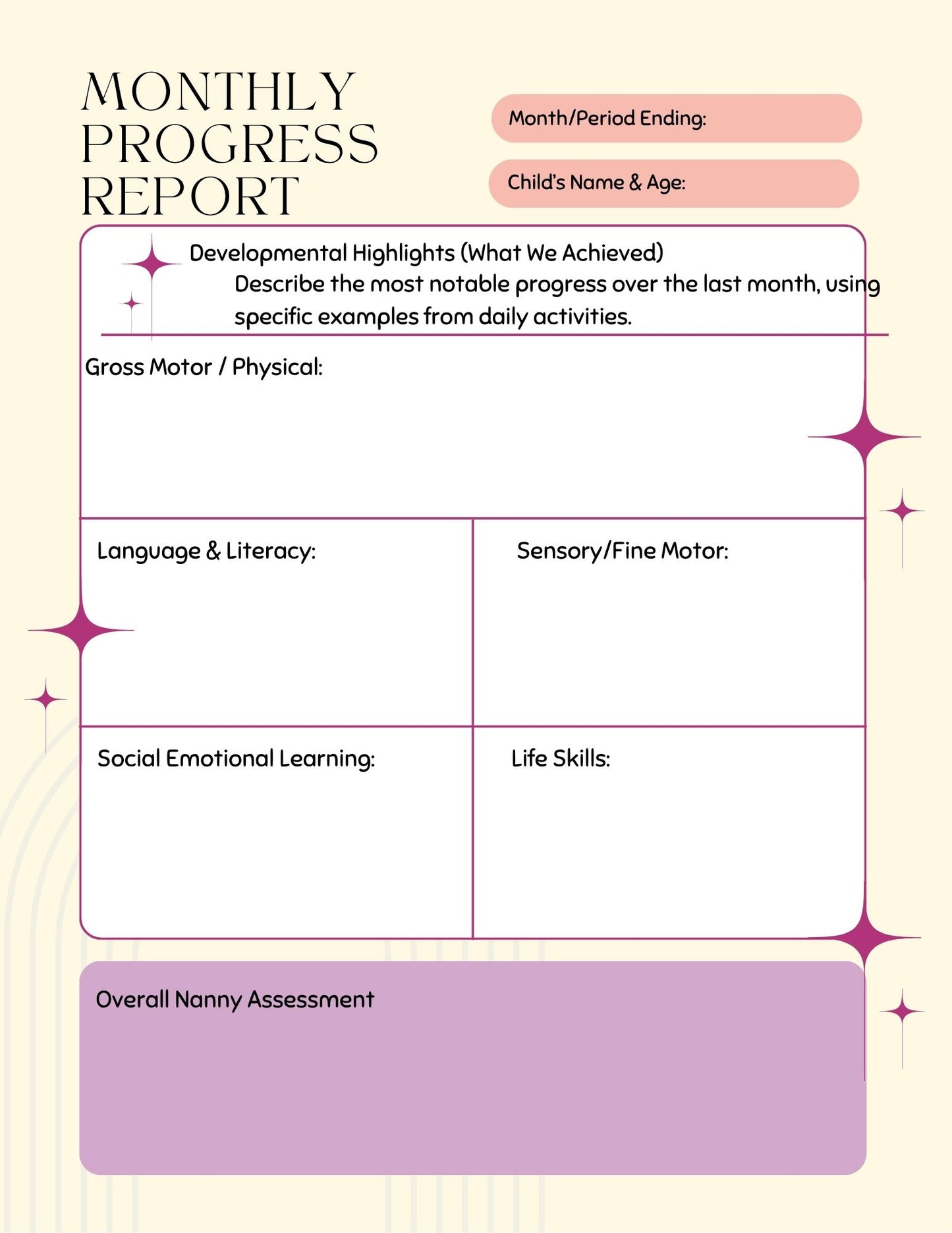 Nanny Activity Book | Ages 3-5 years old (Hardcopy)