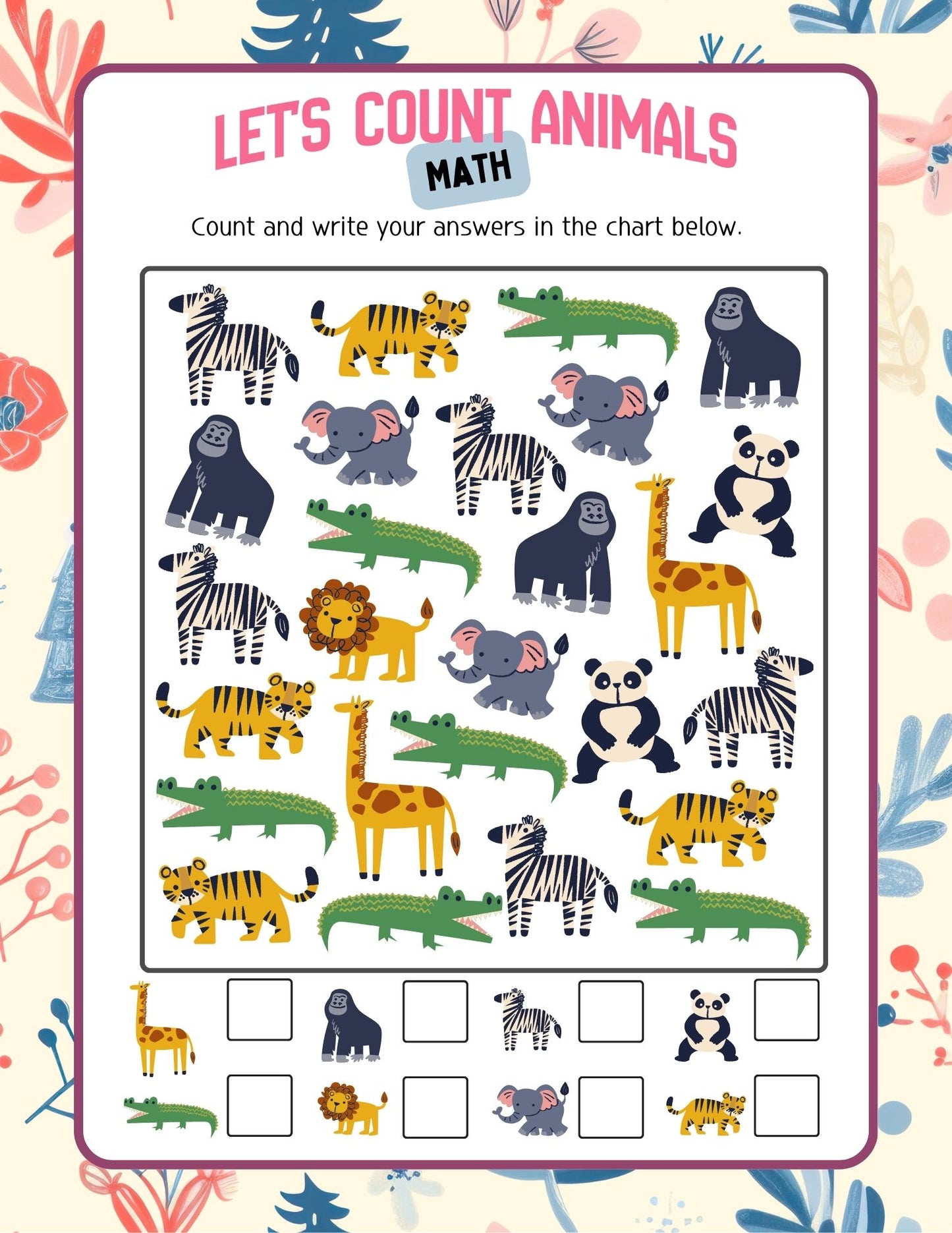 Nanny Activity Book | Ages 3-5 years old (Hardcopy)