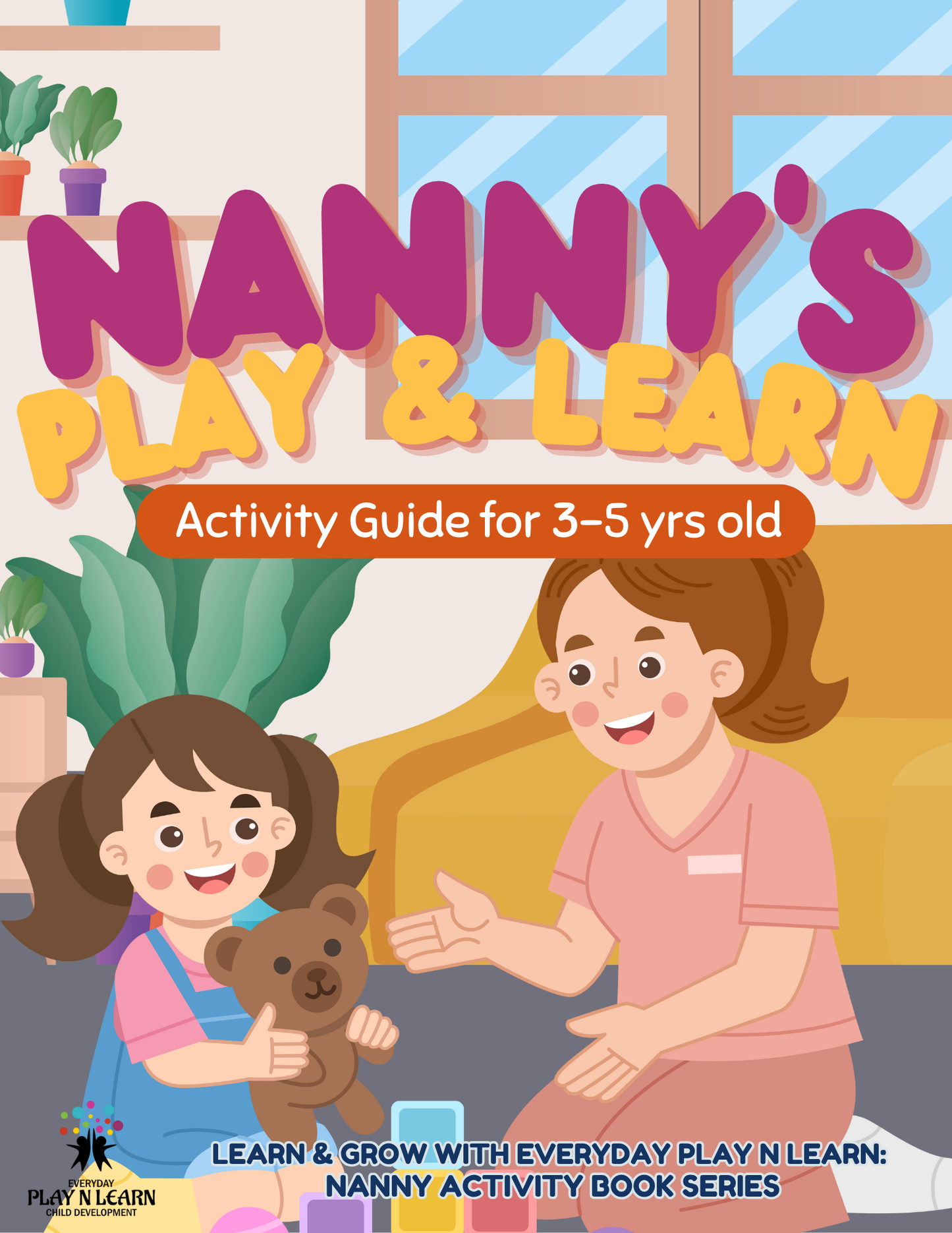 Nanny Activity Book | Ages 3–5