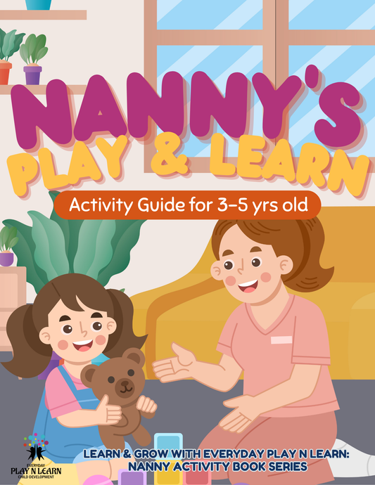 Nanny Activity Book | Ages 3–5